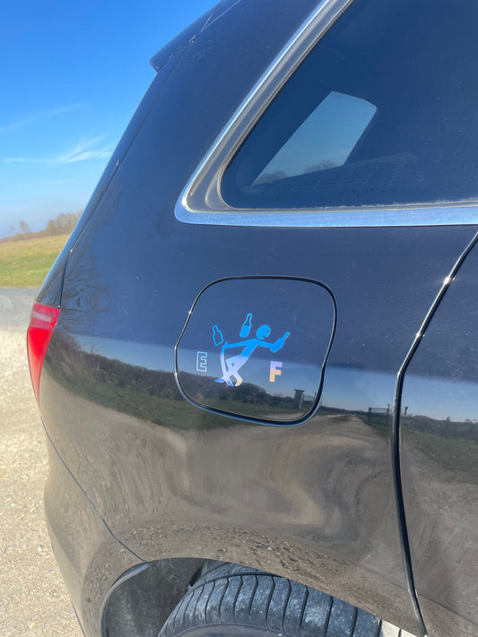 Stickers trappe à essence